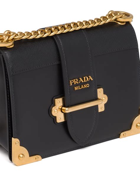 prada cahier shaded black|prada leather cahier bag.